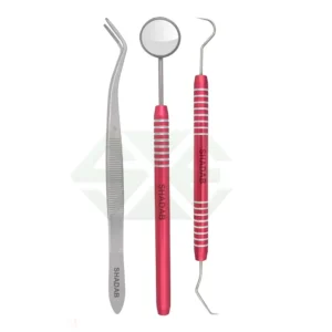 Examination Kit Red Anodize Colored