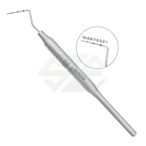 Dental Periodontal Pocket Williams Probe Single Ended